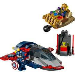 LEGO Marvel 76319 Captain America contro Thanos