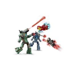 LEGO Marvel 76320 Iron Man e War Machine contro i droni di Hammer