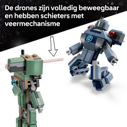 LEGO Marvel 76320 Iron Man e War Machine contro i droni di Hammer