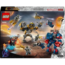 LEGO Marvel 76322 Avengers: Endgame Thor contro Chitauri