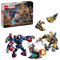 LEGO Marvel 76322 Avengers: Endgame Thor contro Chitauri