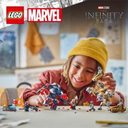 LEGO Marvel 76322 Avengers: Endgame Thor contro Chitauri