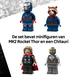 Avengers : Endgame Thor contre Chitauri