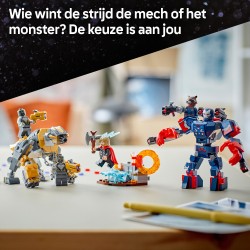 LEGO Marvel 76322 Avengers: Endgame Thor contro Chitauri
