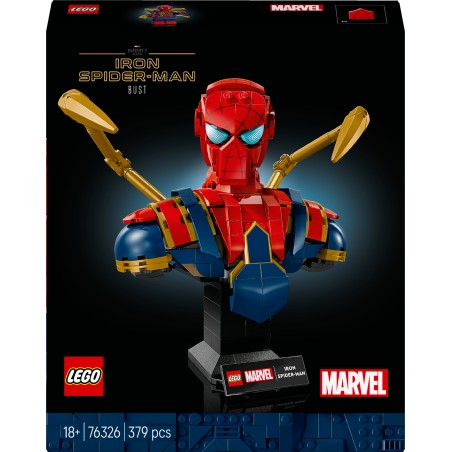 LEGO Marvel 76326 Busto di Iron Spider-Man