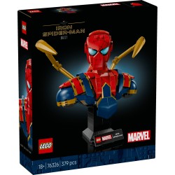 LEGO Marvel 76326 Busto di Iron Spider-Man