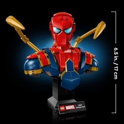 LEGO Marvel 76326 Busto di Iron Spider-Man