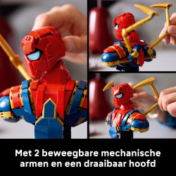 LEGO Marvel 76326 Busto di Iron Spider-Man