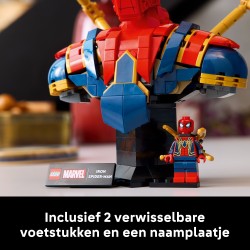 LEGO Marvel 76326 Busto di Iron Spider-Man