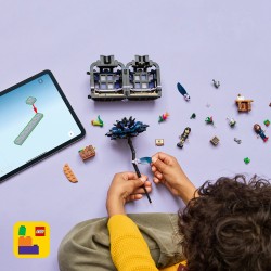 LEGO Wednesday 76784 Fiore di dalia nero