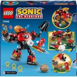 Knuckles vs. Dr. Eggmans Egg Crusher Mech