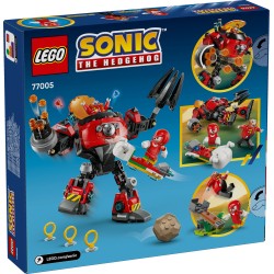 Knuckles vs. Dr. Eggmans Egg Crusher Mech