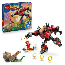 Knuckles vs. Dr. Eggmans Egg Crusher Mech