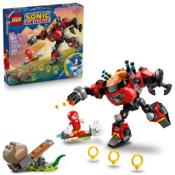 Knuckles vs. Dr. Eggmans Egg Crusher Mech