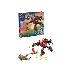 Knuckles vs. Dr. Eggmans Egg Crusher Mech