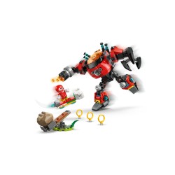 Knuckles vs. Dr. Eggmans Egg Crusher Mech