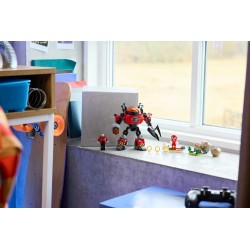 Knuckles vs. Dr. Eggmans Egg Crusher Mech