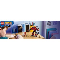 Knuckles vs. Dr. Eggmans Egg Crusher Mech