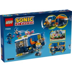 LEGO Sonic 77006 Camion di comando Team Sonic