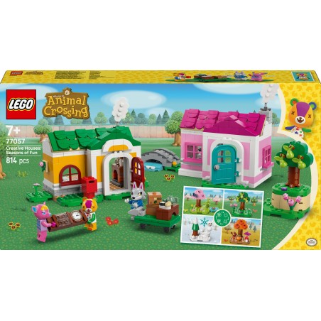 LEGO  Animal Crossing 77057 Case creative: le quattro stagioni