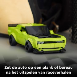 LEGO Speed Champions 77237 Sports Car Dodge Challenger SRT Hellcat