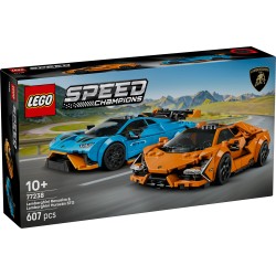 LEGO Speed Champions 77238 Lamborghini Revuelto e Huracán STO
