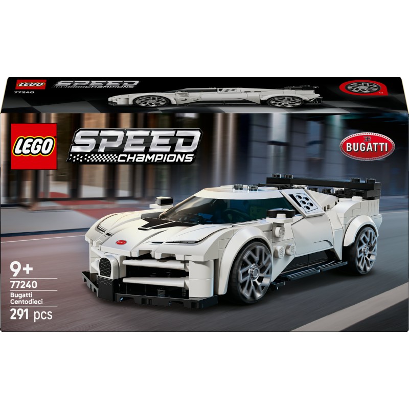 LEGO Speed Champions 77240 Hyper Sports Car Bugatti Centodieci