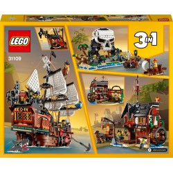 LEGO Creator 3in1 31109 Galeone dei pirati