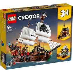 LEGO Creator 3in1 31109 Galeone dei pirati