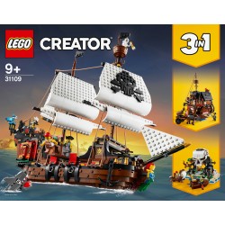 LEGO Creator 3in1 31109 Galeone dei pirati