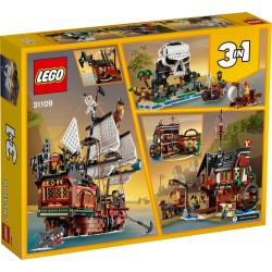 LEGO Creator 3in1 31109 Galeone dei pirati
