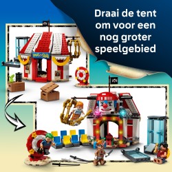 Zirkuszelt von Buggy dem Clown