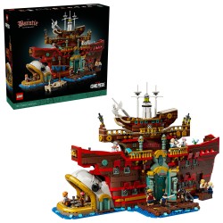 LEGO One Piece 75640 Baratie, il ristorante galleggiante