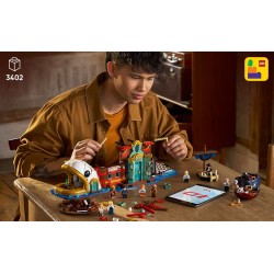 LEGO One Piece 75640 Baratie, il ristorante galleggiante