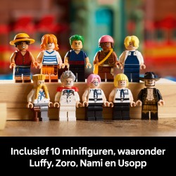 LEGO One Piece 75640 Baratie, il ristorante galleggiante