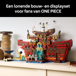 LEGO One Piece 75640 Baratie, il ristorante galleggiante