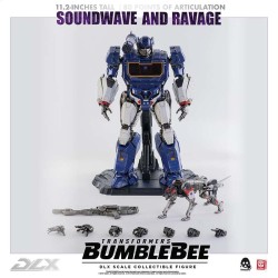 ThreeZero DLX - Transformers Bumblebee - Soundwave and Ravage