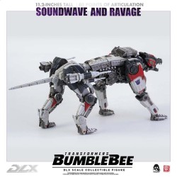 ThreeZero DLX - Transformers Bumblebee - Soundwave and Ravage