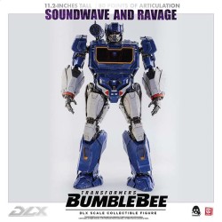 ThreeZero DLX - Transformers Bumblebee - Soundwave and Ravage