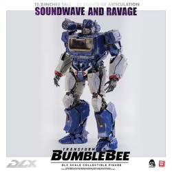 ThreeZero DLX - Transformers Bumblebee - Soundwave and Ravage
