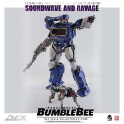 ThreeZero DLX - Transformers Bumblebee - Soundwave and Ravage