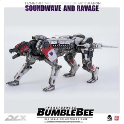 ThreeZero DLX - Transformers Bumblebee - Soundwave and Ravage