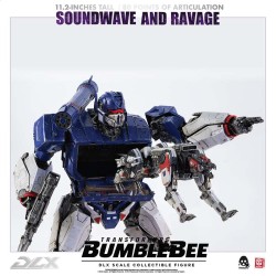 ThreeZero DLX - Transformers Bumblebee - Soundwave and Ravage