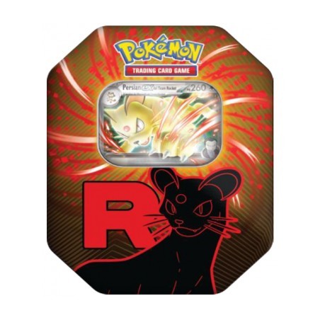 Pokemon - Tin da collezione Rivali Predestinati - Persian Ex - Team Rocket