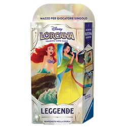Ravensburger Lorcana - Leggende - Ambra & Zaffiro - Ariel & Mulan - Starter Deck (ita)