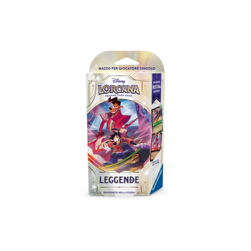 Ravensburger Tgc - Lorcana - Leggende Starter Deck Smeraldo/Rubino (ITA) Ravensburger Tgc - Lorcana - Leggende Starter Deck Smeraldo/Rubino (ITA)