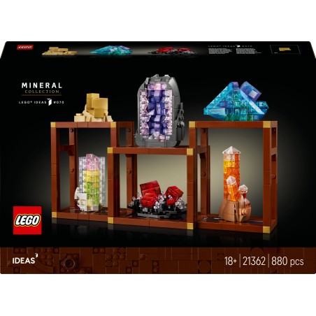 Collection de minéraux