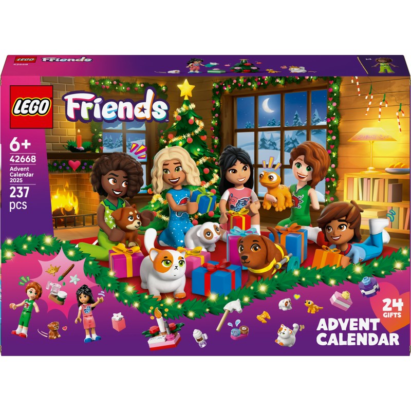 LEGO Friends 42668 Calendario dell’Avvento 2025