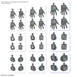 Bandai Model Kit - Gumpla Option Parts Set 04 (Hands) 1:144