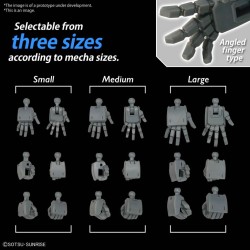 Bandai Model Kit - Gumpla Option Parts Set 03 (Hands Edge) 1:144